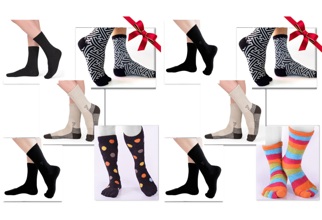 coffret de 5 paires de Chaussettes