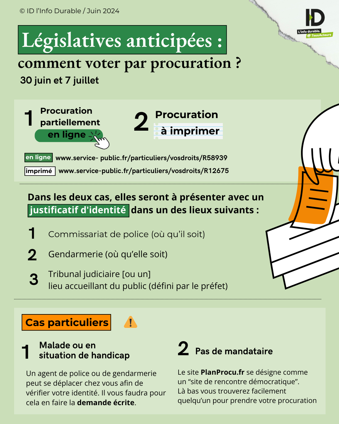 infographie procuration