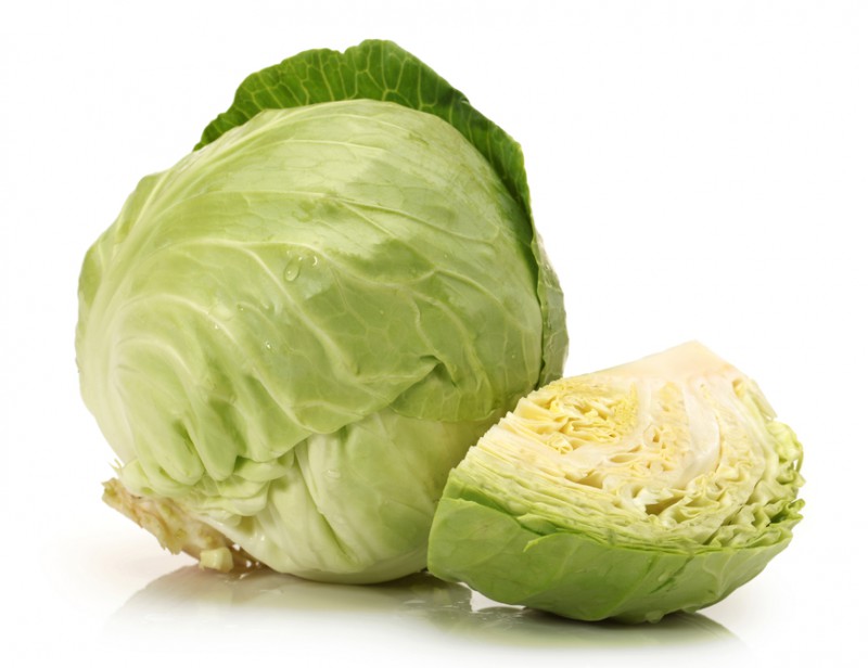 White cabbage, and its low carbon recipe