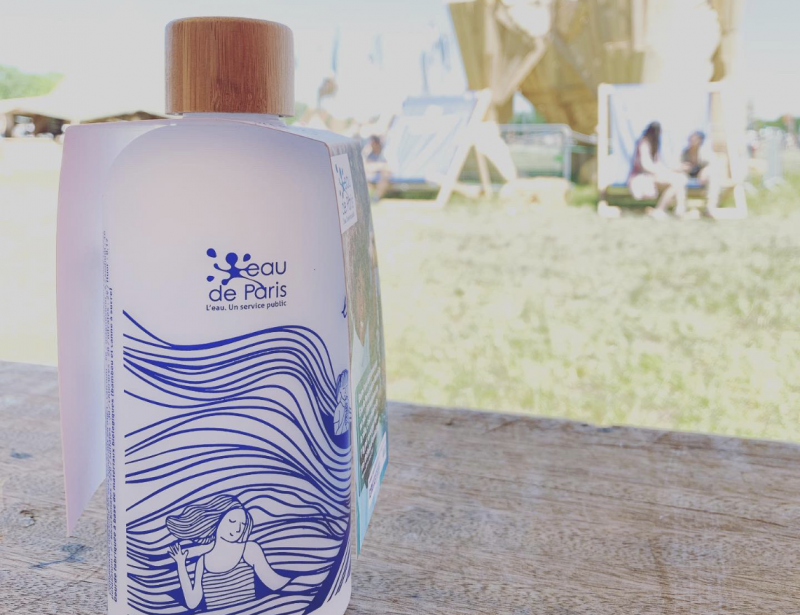 Eau De Paris Offre 50 000 Gourdes Recyclables Cet été