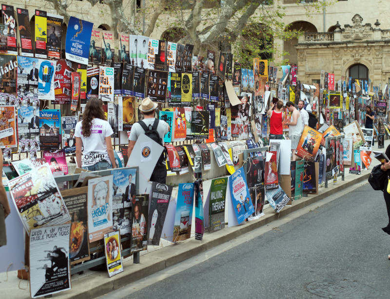 Que Voir Au Festival Off Avignon 2022 Le Festival d'Avignon dit stop à ses centaines de milliers d'affiches