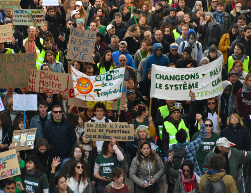 Manif pour le climat marseille