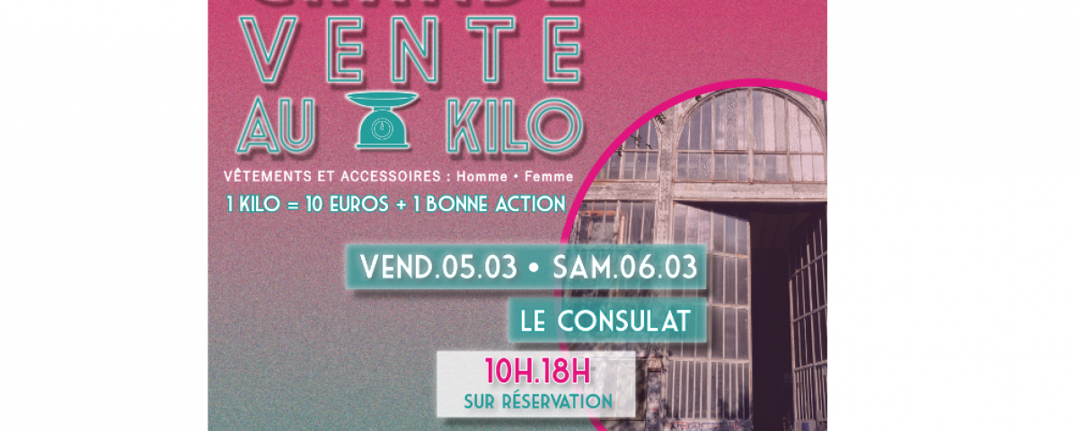 Vente au kilo vetement store